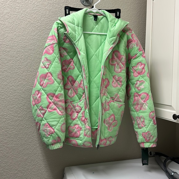 wild fable Jackets & Blazers - Quilted Zip Up Jacket